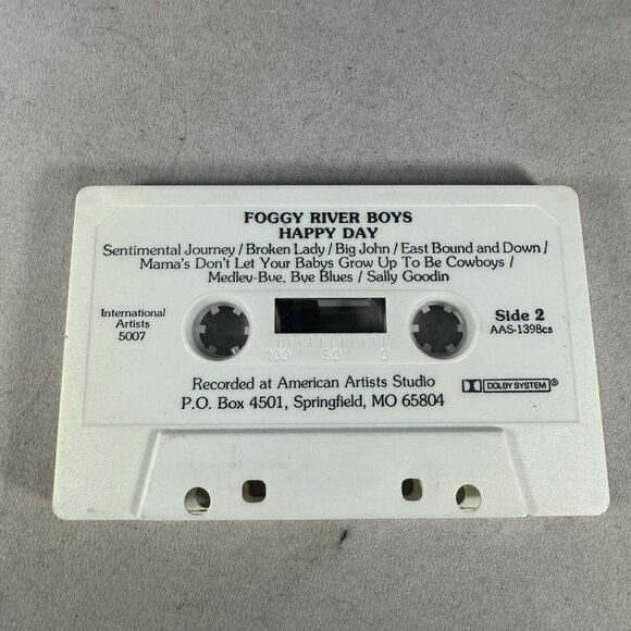 Foggy River Boys Happy Day Album 7 Cassette Tape International Artists 5007 - Picture 3 of 4